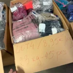 45 Stk 23 kg Markenbekleidung Damen Herren Mix Kundenrückläufer Nike Adidas Tommy Hilfiger Superdry Levi’s Jacken Hosen Kleid, 15 Stück
