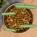 4 kg Lecker.Pet® Josie's Adult Lamm & Reis Hundefutter Trockenfutter Vollnahrung, 500 Stück – Bild 3