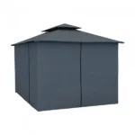 RAUS-VERKAUF, Comfort Gartenpavillon 4,5 x 3 m grau, 50 Stück – Bild 5