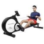 Crane Rudergerät, Fitnessgeräte, Heimtrainer, APP, 16 Progr., 49 x 73 x 185cm, 100 Stück – Bild 4