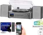 MHX-630 Plattenspieler/Digitalisierer, CD, DAB+/FM/ Internetradio und AUX Konvertierer, Stereoanlage, Schallplat, 15 Stück – Bild 2