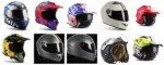 Posten Motorradhelme Roller-Helme ECE 22.05 , 256 Stück